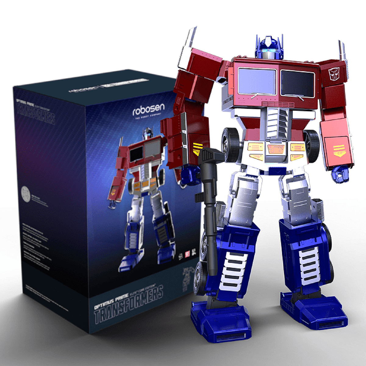 Transformers Optimus Prime Auto-Converting Robot (Elite) by Robosen –  Hasbro Pulse - UK