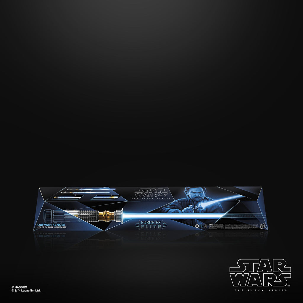 Star Wars The Black Series Obi-Wan Kenobi Force FX Elite Lightsaber Roleplay - Presale