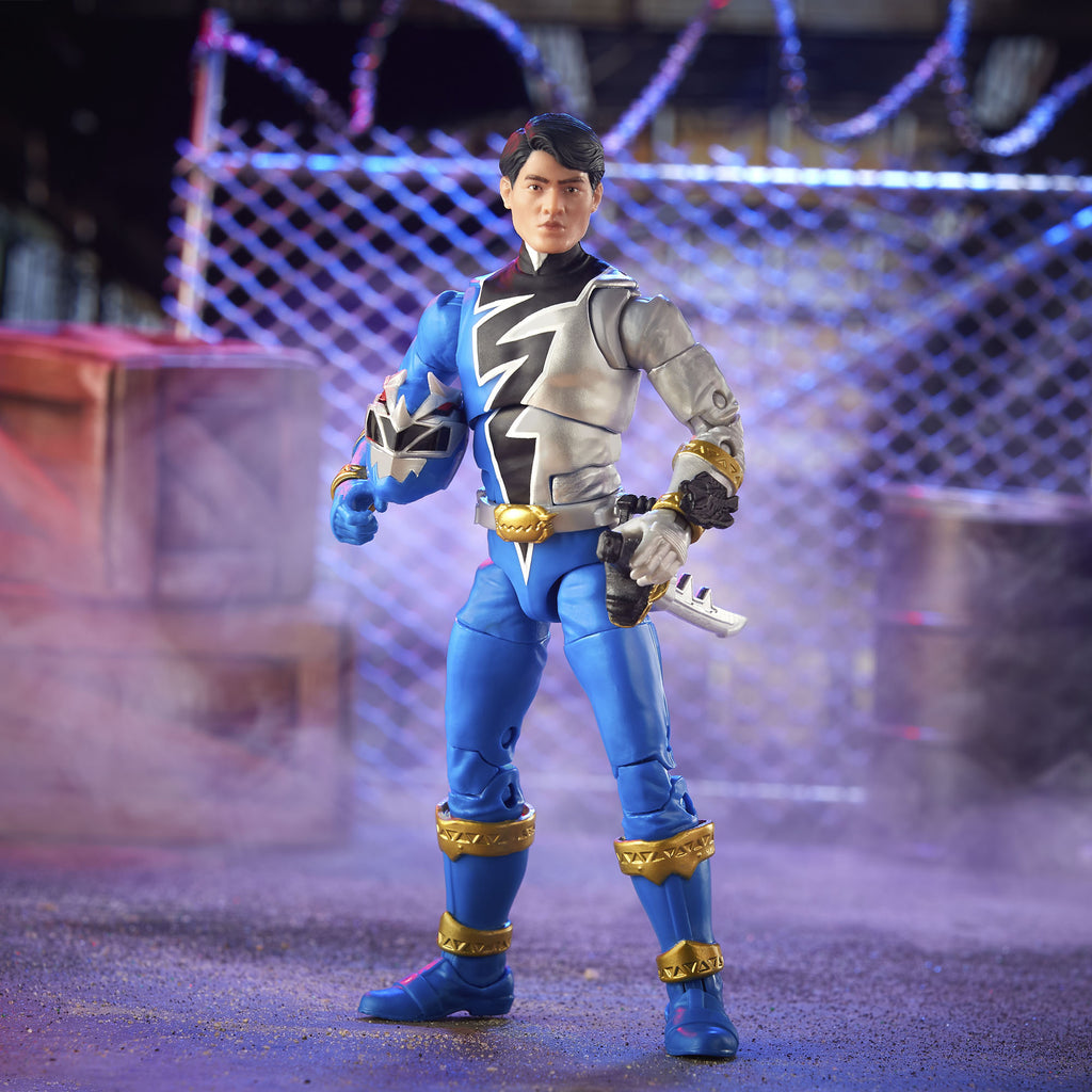 Power Rangers Lightning Collection Dino Fury Blue Ranger Figure
