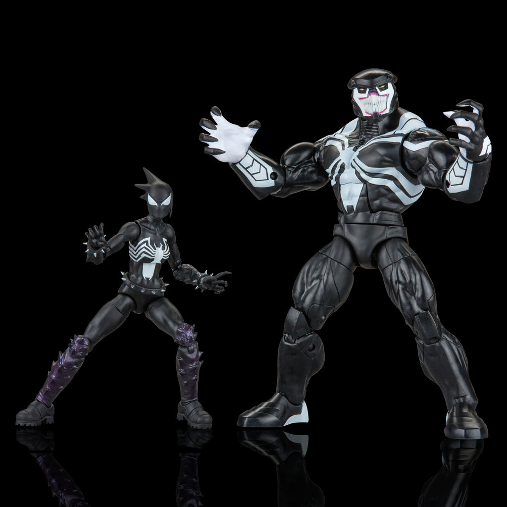 Hasbro Marvel Legends Series Venom Space Knight and Marvel's Mania