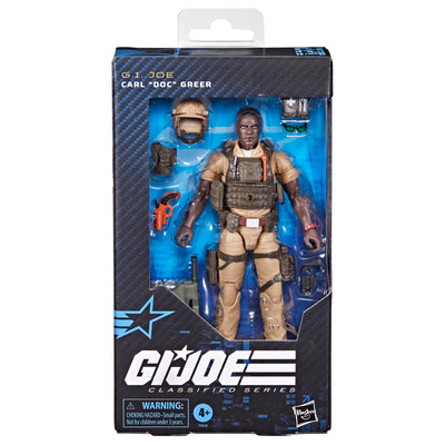 G.I. Joe Classified Series #122, Carl "Doc" Greer - Presale