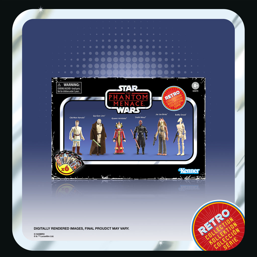 Star Wars The Retro Collection Star Wars: The Phantom Menace Multipack