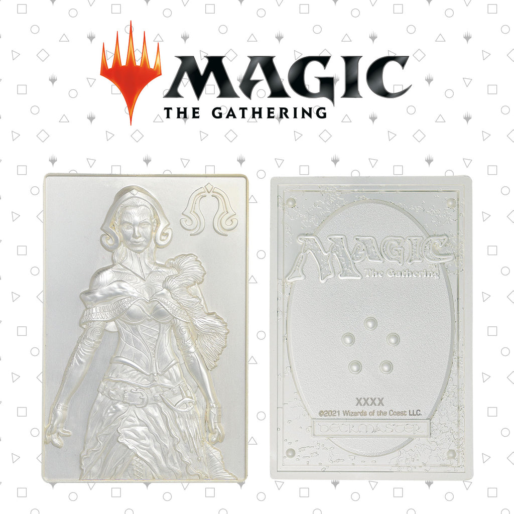 Magic the Gathering Limited Edition .999 Silver Plated Liliana Metal Collectible