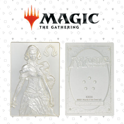 Magic the Gathering Limited Edition .999 Silver Plated Liliana Metal Collectible - Presale