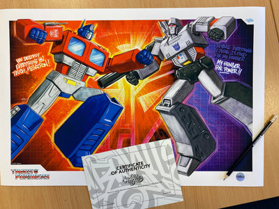MurWalls x Transformers Limited Edition Poster