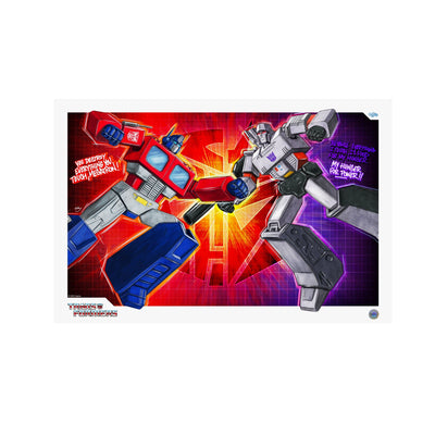 MurWalls x Transformers Limited Edition Poster