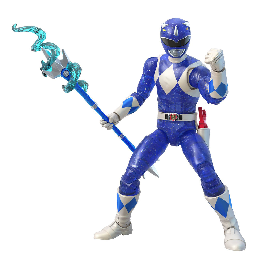 Power Rangers Lightning Collection Mighty Morphin Metallic Blue Ranger