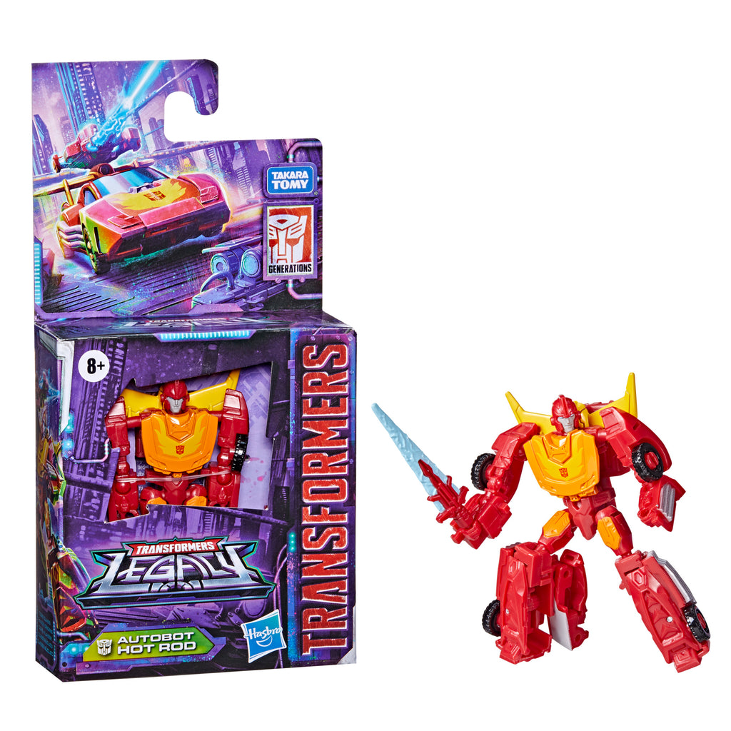 Transformers Generations Legacy Core Autobot Hot Rod