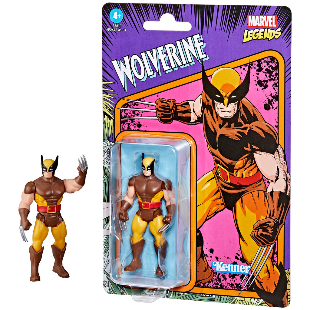 Hasbro Marvel Legends Retro 375 Wolverine Figure