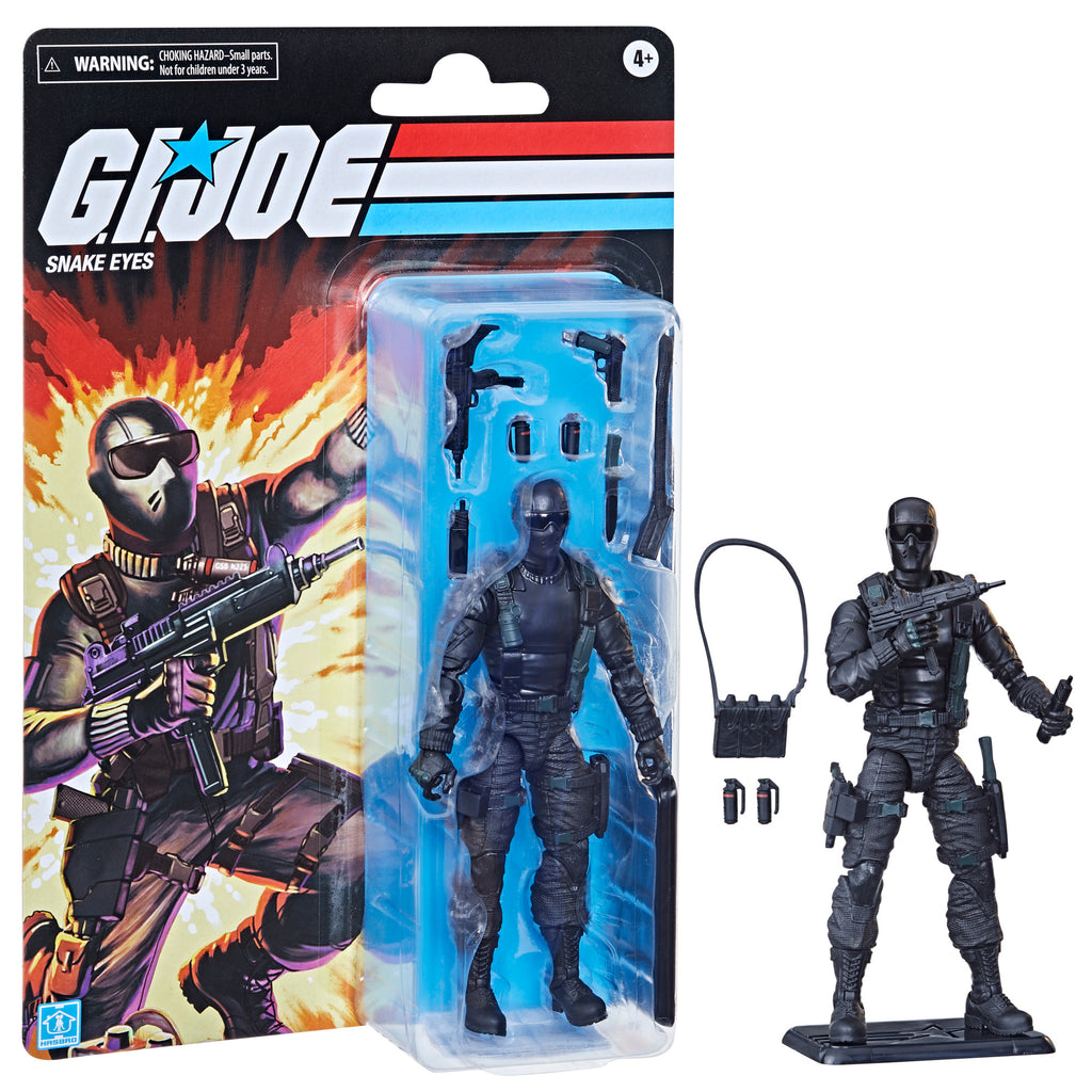 G.I. Joe Classified Series Snake Eyes Action Figure - Presale