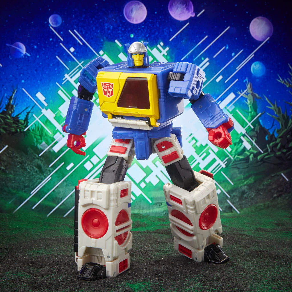 Transformers Legacy Evolution Twincast and Autobot Rewind