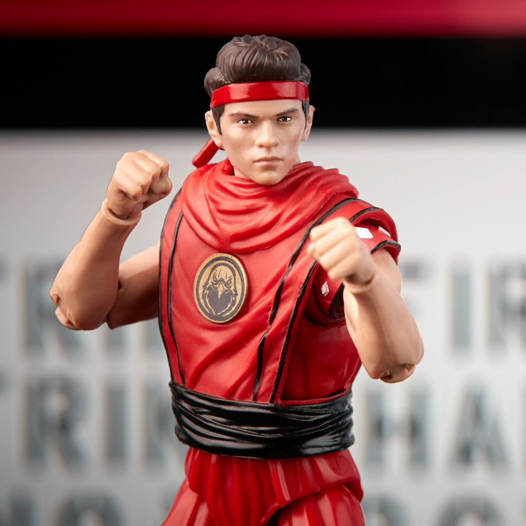 Power Rangers Lightning Collection Mighty Morphin X Cobra Kai Miguel Diaz Morphed Red Eagle Ranger - Presale