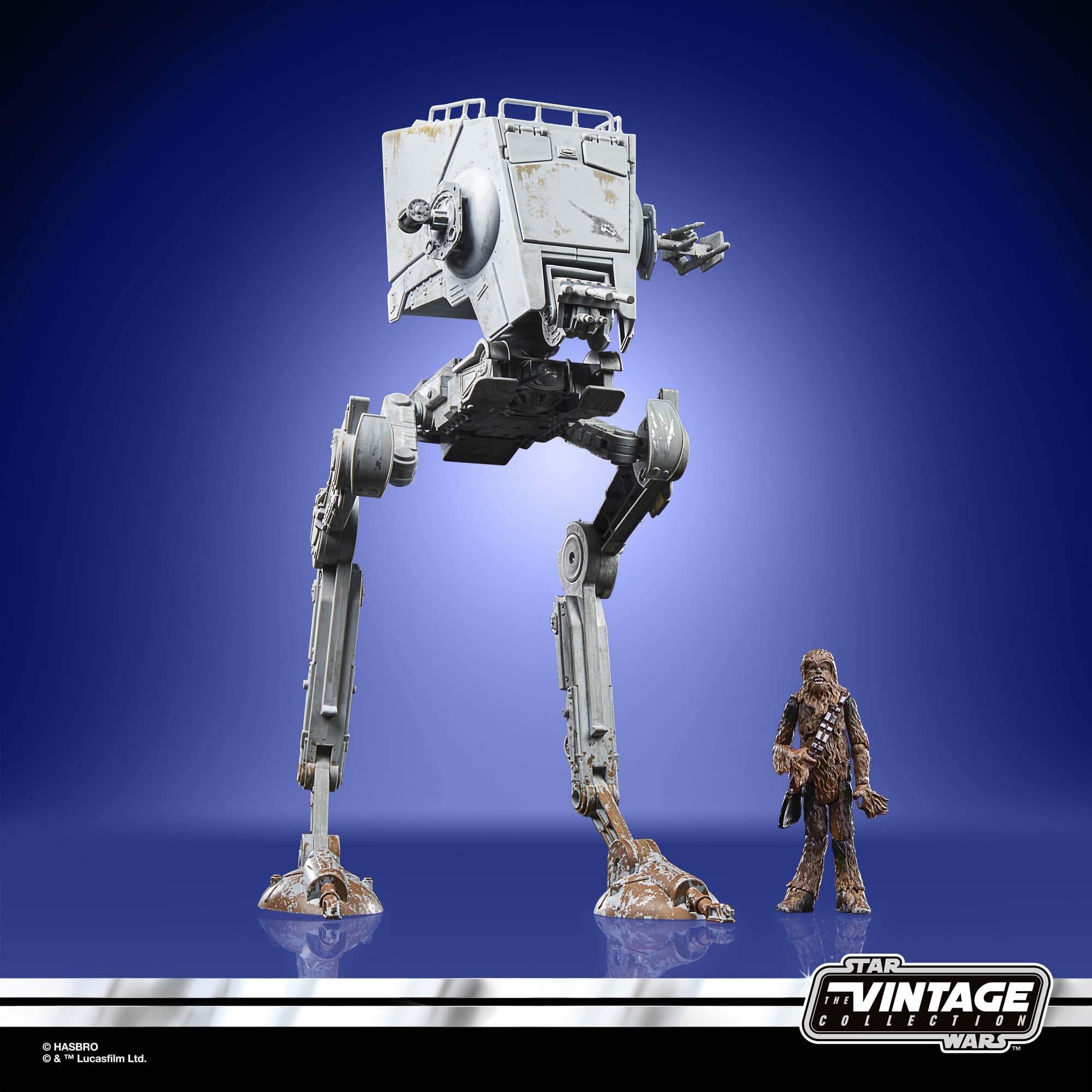 Star Wars At At Star Wars The Vintage Collection AT-ST & Chewbacca – Hasbro Pulse - UK